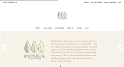 Desktop Screenshot of greentrading.co.nz